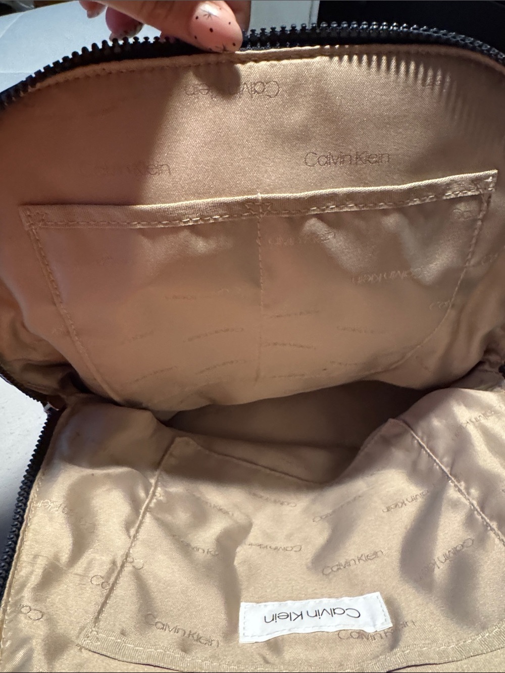 Calvin Klein Navy Mini Backpack - Picture 6 of 7